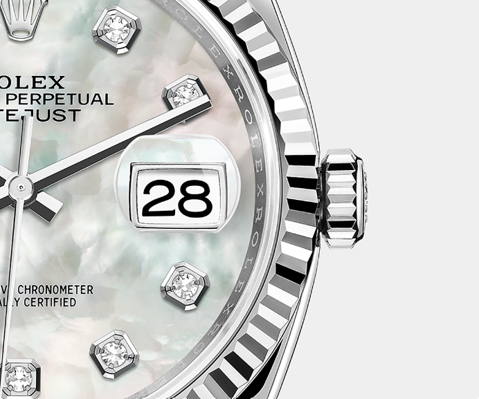 Đồng Hồ Rolex Datejust 36 Mặt Số Vỏ Trai Trắng 126234 2