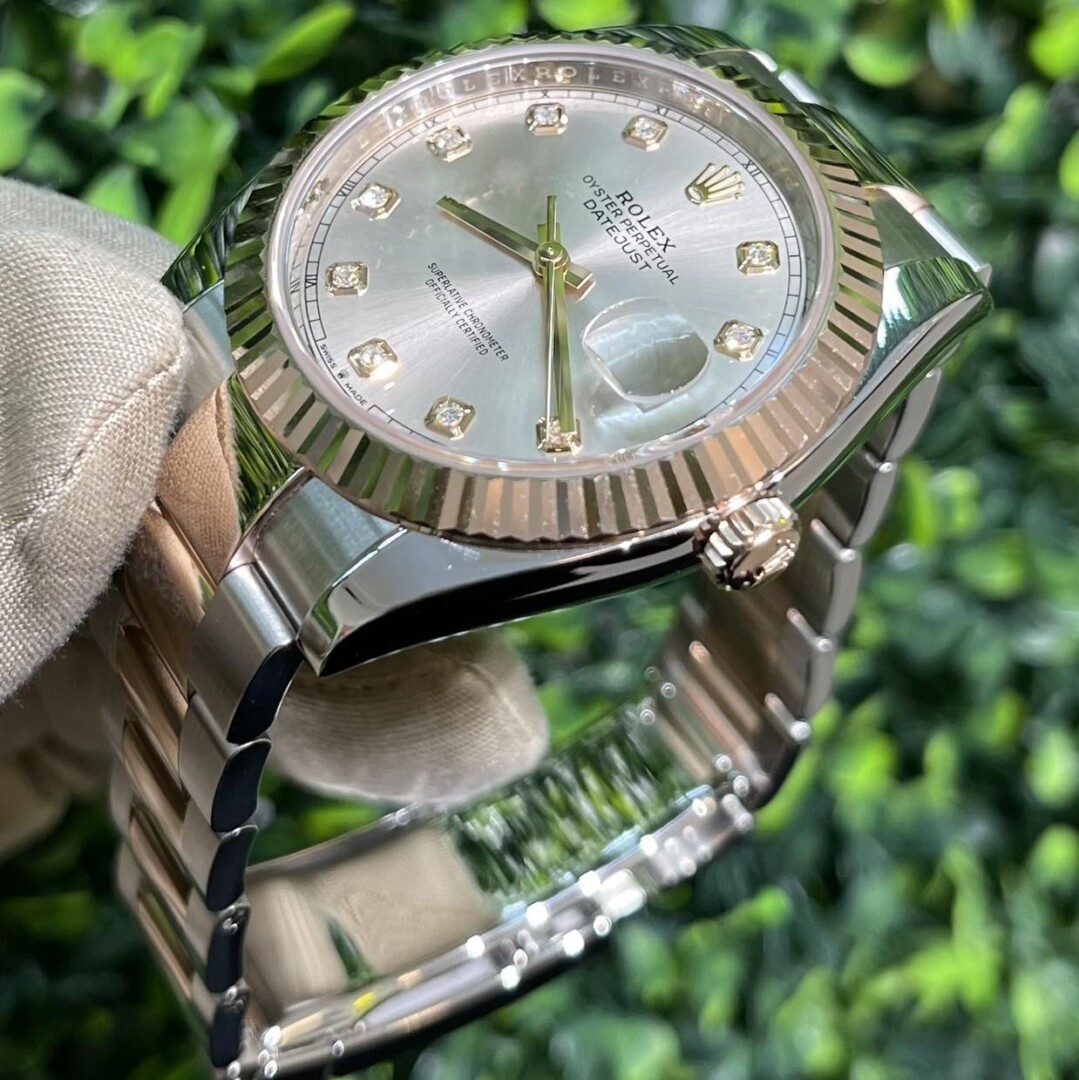 Rolex Datejust 41mm Everose Gold Oyster 126331 3