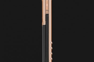 Điện Thoại Vertu Singature S Lưng Đá Vàng Hồng (Độ Vỏ)