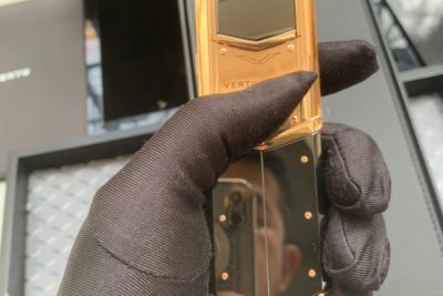 Điện Thoại Vertu Signature S Vàng Khối Like New 99%