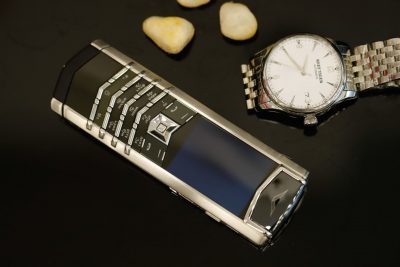 Điện Thoại Vertu Signature S Stainless Steel Bản Thép