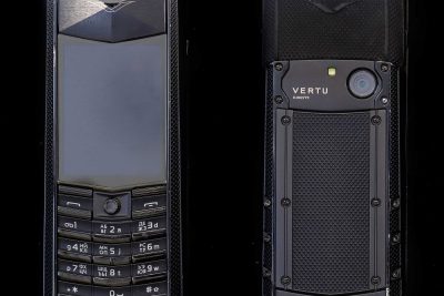 Điện Thoại Vertu Ascent X Knurled Black (Màu Đen)