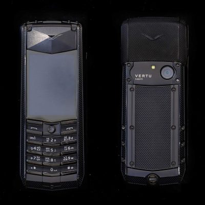 Điện Thoại Vertu Ascent X Knurled Black (Màu Đen)