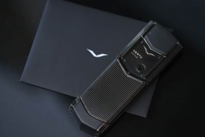 Điện Thoại Vertu Signature S Clous De Paris Black Mới 99%