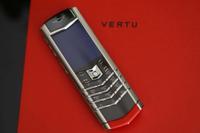 Điện Thoại Vertu Signature S Thép Da Bò Like New 99%