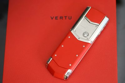 Điện Thoại Vertu Signature S Thép Da Bò Like New 99%