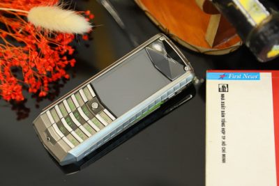 Điện Thoại Vertu Ascent X Titanium Carbon Đẹp Keng