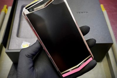 Điện Thoại Aster P Titanium Pink Like New 99%