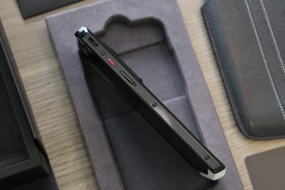 Điện Thoại Vertu Aster P da bê trắng