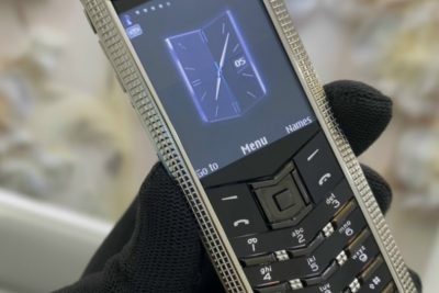 Điện Thoại Vertu Claud De Pari S Silver (Độ Vỏ) Chính Hãng