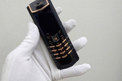 Điện Thoại Vertu Signature S Limited Black Gold Độ Vỏ