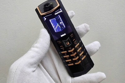 Điện Thoại Vertu Signature S Limited Black Gold Độ Vỏ