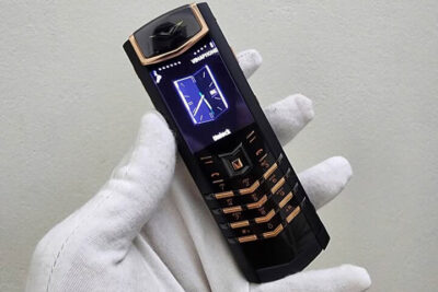 Điện Thoại Vertu Signature S Limited Black Gold Độ Vỏ