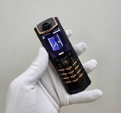 Điện Thoại Vertu Signature S Limited Black Gold Độ Vỏ
