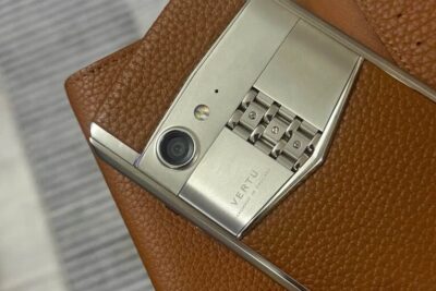 Điện Thoại Vertu Aster P da bê nâu chính hãng