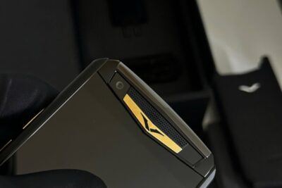 Điện Thoại Vertu Aster P Mix Gold da cá sấu