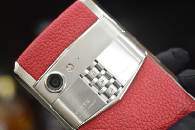 Điện Thoại Vertu Aster P da bê đỏ chính hãng