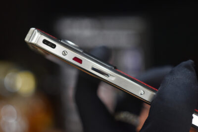 Điện Thoại Vertu Aster P da bê đỏ chính hãng