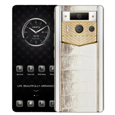 Metavertu 2 Customized Himalaya Alligator Leather White Mới 99%