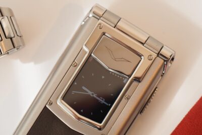 Điện Thoại Vertu Ayxta Nắp Gập Da Nâu