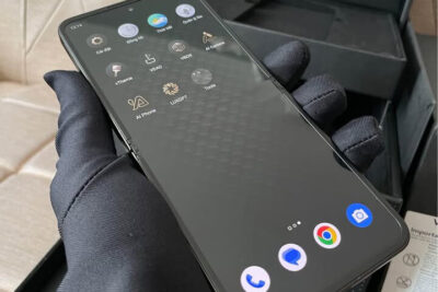 Điện Thoại Vertu Iron Flip nắp gập Lưng Bọc Da Bò 99%