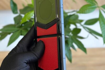 Điện Thoại Vertu Iron Flip Jade Red Đẹp