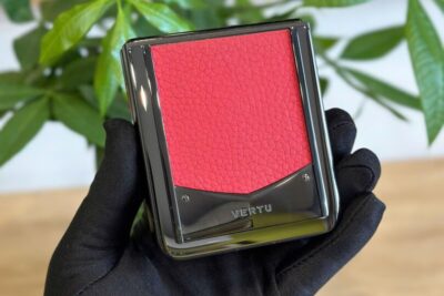 Điện Thoại Vertu Iron Flip Jade Red Đẹp