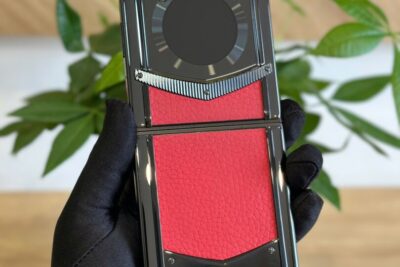 Điện Thoại Vertu Iron Flip Jade Red Đẹp