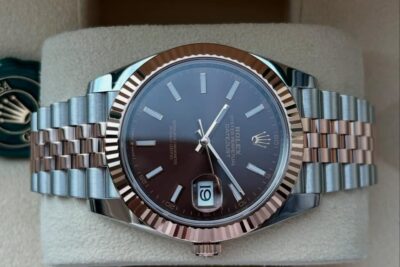 Đồng Hồ Rolex Datejust 41mm Steel & Everose Gold Chocolate Dial 126331