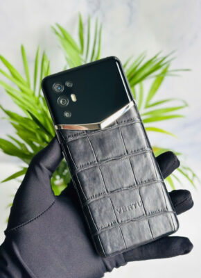 Điện Thoại Vertu iVertu 5G Da Cá Sấu Đen