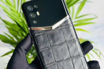 Điện Thoại Vertu iVertu 5G Da Cá Sấu Đen
