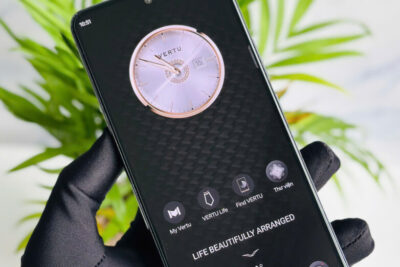 Điện Thoại Vertu iVertu 5G Da Cá Sấu Đen