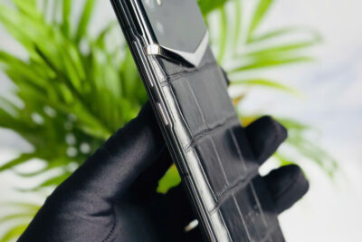 Điện Thoại Vertu iVertu 5G Da Cá Sấu Đen