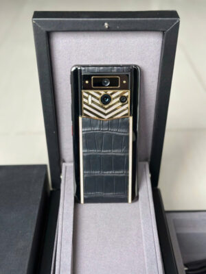 Metavertu 2 Max Diamonds Gold – Lưng bọc da cá