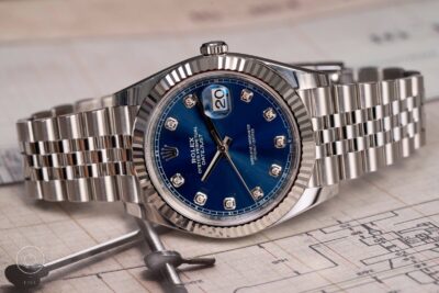 Đồng Hồ Rolex Datejust Mặt Xanh Navy 126334