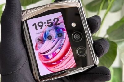 Điện Thoại Vertu Quantum Flip Cyber Silver
