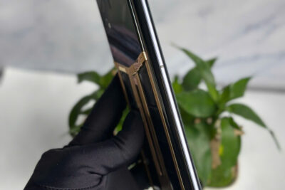 Metavertu1 Mix Gold da cá sấu viền gold đường đua