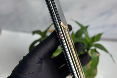 Metavertu1 Mix Gold da cá sấu viền gold đường đua