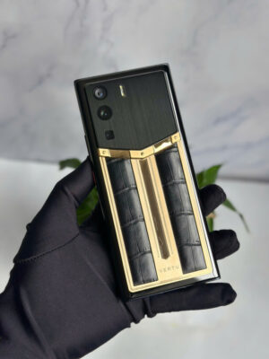 Metavertu1 Mix Gold da cá sấu viền gold đường đua