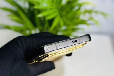 Vertu Himalaya Golden Cared With Diamond Alligator 99% fullbox