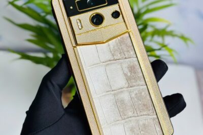 Meta Vertu 2 Full Diamond gold Alligator Himalaya 99% fullbox