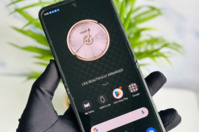 Vertu Iron flip gold Alligator Black 99% fullbox trùng imei
