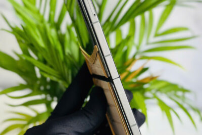 Vertu Iron flip diamonds gold himalaya 99% fullbox trùng imei