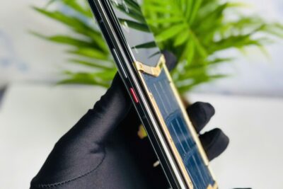 Vertu Meta 1 mix gold Alligator Blue Navi 99%