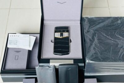 Vertu Agent Q mix gold black 99,99% fullbox kèm bao da