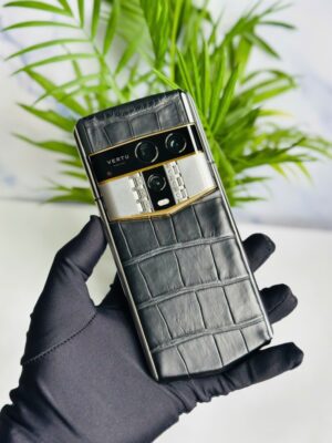 Vertu Agent Q mix gold black 99,99% fullbox kèm bao da