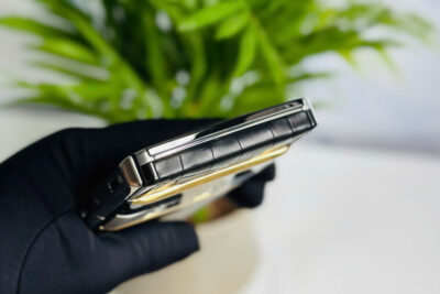 Vertu Agent Q mix gold black 99,99% fullbox kèm bao da