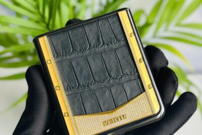 Vertu Quantum Diamonds gold Alligator Black – 1TB fullbox