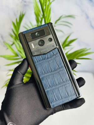 Meta Vertu 2 Alligator Blue Navi 99% fullbox